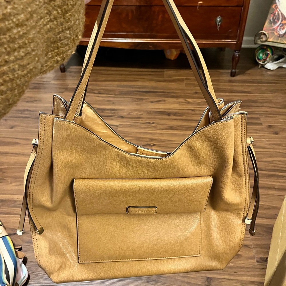 Liz Claiborne Camel Shoulder Bag